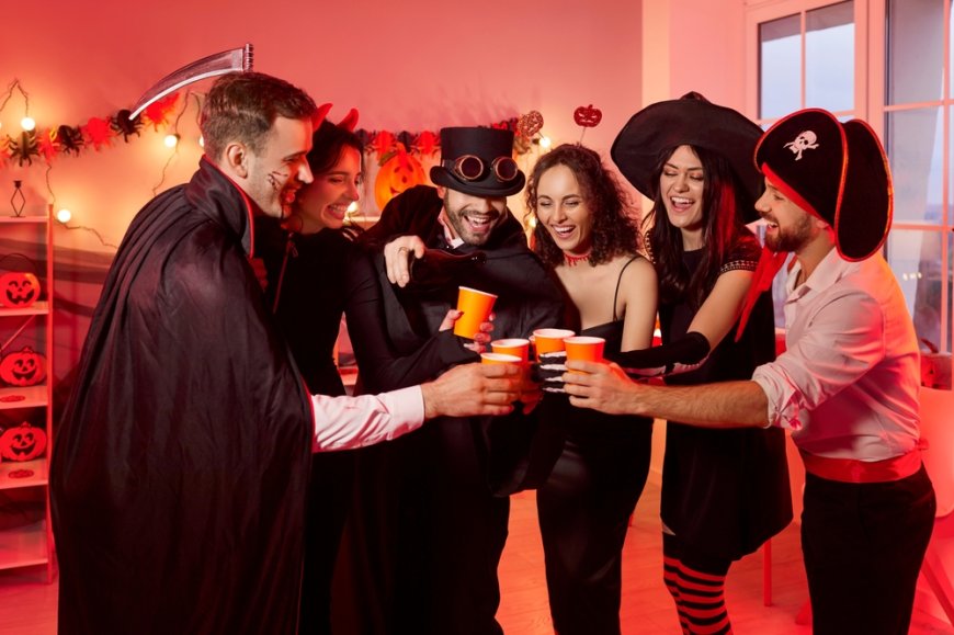 A Group of People Enjoying Drinks