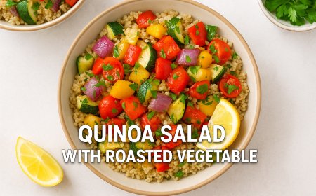 Quinoa Salad with Roasted Vegetables