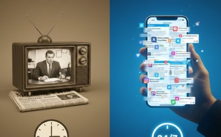 Trading the Evening News for the Infinite Scroll: How Our Constant Scrolling Broke the News Schedule