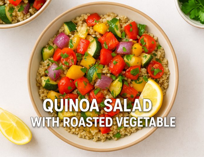 Quinoa Salad with Roasted Vegetables