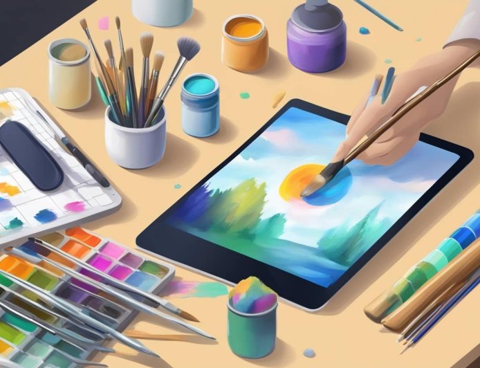 From Paint to Pixel: Blending Traditional Craft and Digital Art