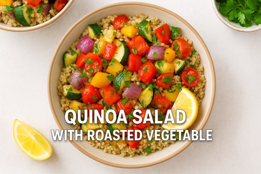 Quinoa Salad with Roasted Vegetables