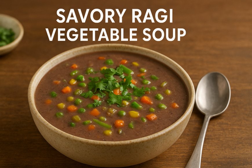 Traditional Indian Ragi Soup (Nachni/Finger Millet): Wholesome & Hearty