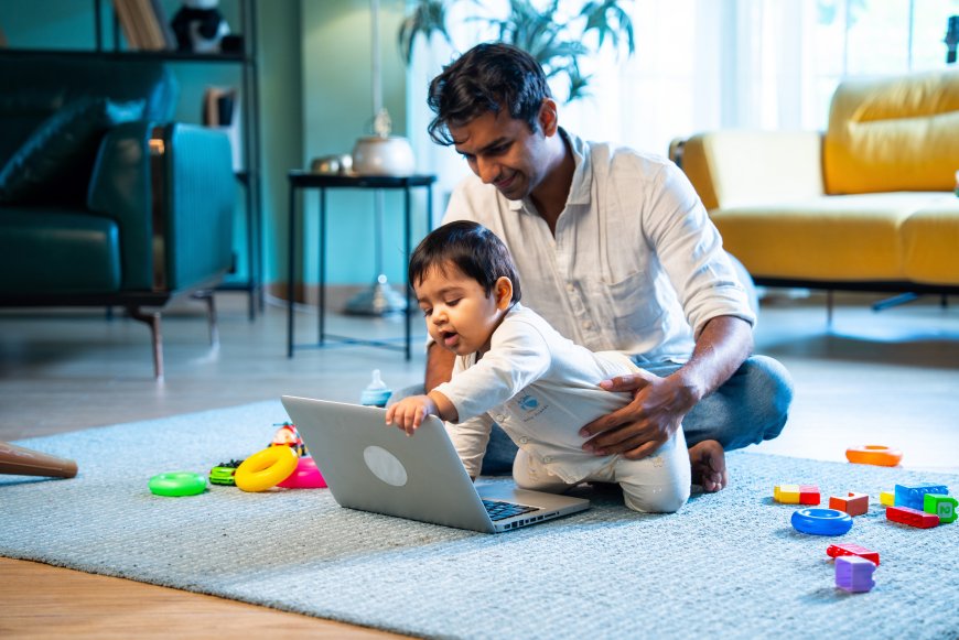 Father Playing With His Child
