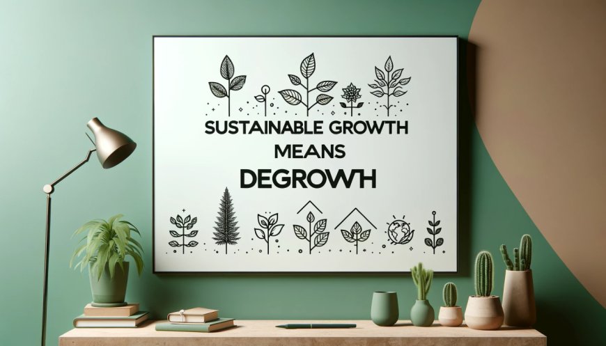 Sustainable Living & “Degrowth”: Living With Less, Fixing More