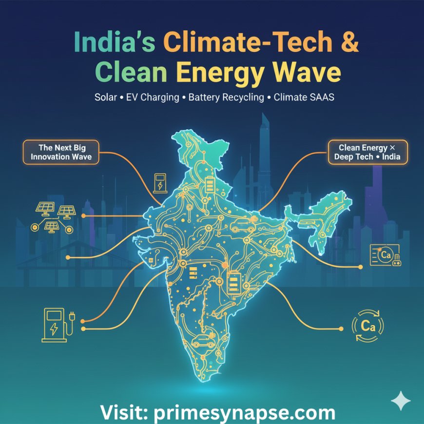 India’s Climate Tech & Clean Energy Wave