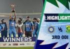 YOU WON'T BELIEVE IT! India's Young Guns Blew South Africa Away to Win the Series!