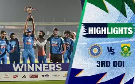 YOU WON'T BELIEVE IT! India's Young Guns Blew South Africa Away to Win the Series!