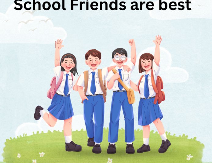 Why School Friends are best?