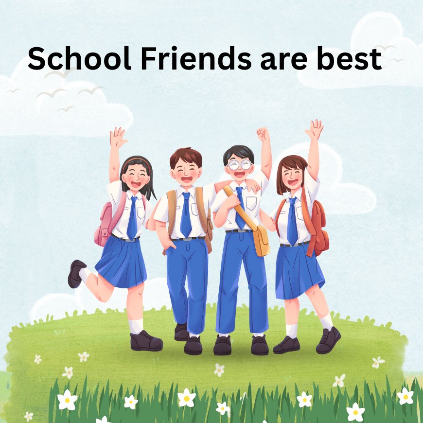 Why School Friends are best?