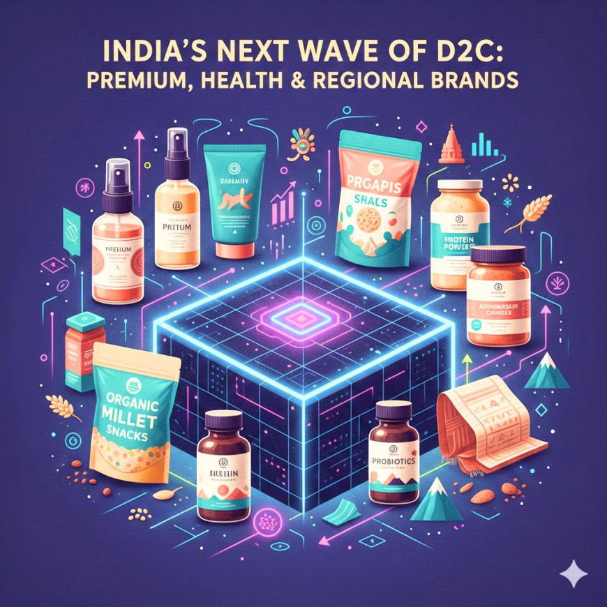 India’s Next Wave of D2C – Premium, Health & Region-Specific Brands
