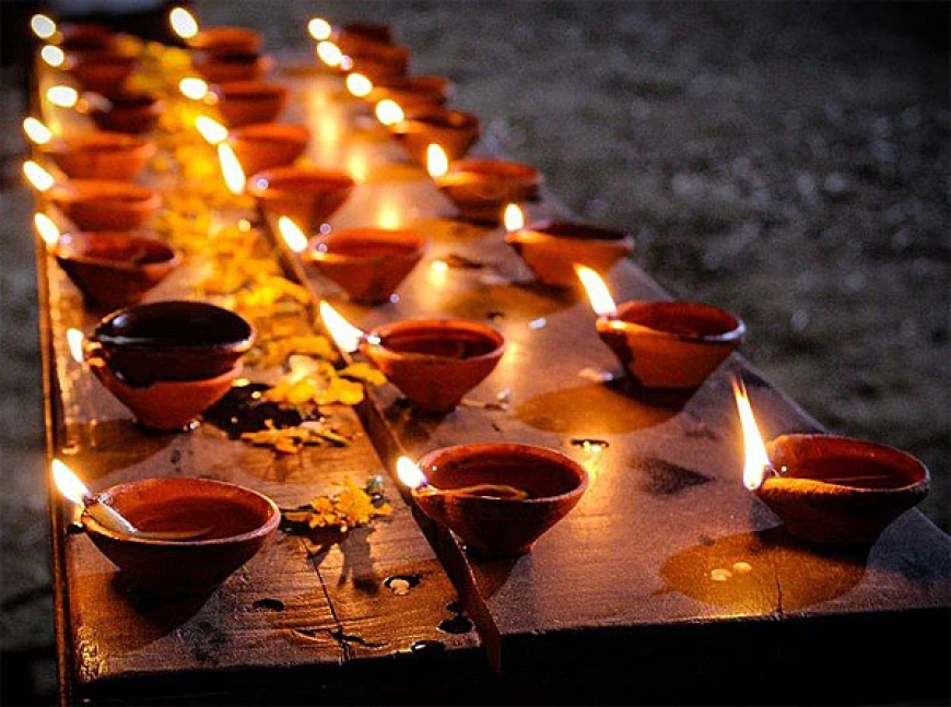 Lighting a Diya: The Atmospheric Cleaner