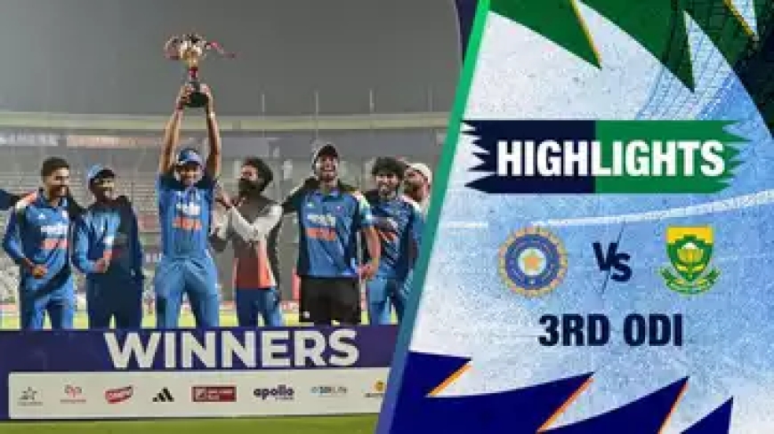 YOU WON'T BELIEVE IT! India's Young Guns Blew South Africa Away to Win the Series!