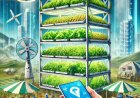 Smart City Living Powered by Vertical Farming Systems