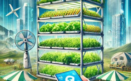 Smart City Living Powered by Vertical Farming Systems