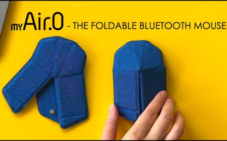 OriMouse: The Flat-Folding Origami Tech Mouse