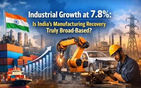 India’s Industrial Growth Jumps 7.8% — Real Revival?