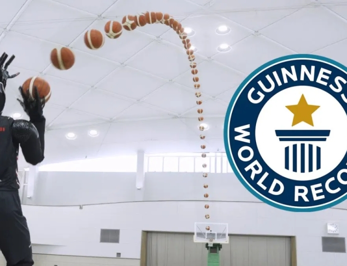 80 Feet, Nothing But Net: The New World Record for Robotic Basketball