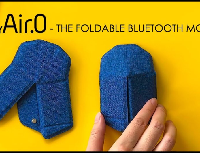 OriMouse: The Flat-Folding Origami Tech Mouse