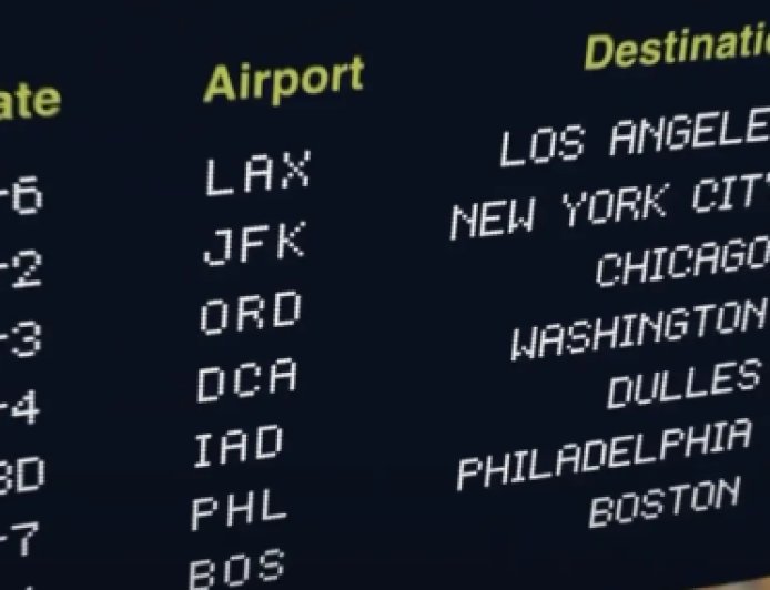 Airlines & Airport Codes: Travel Trivia Quiz