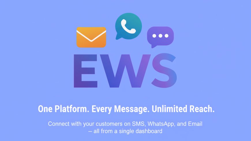 Business Communication: Unified SMS, WhatsApp & Email for SMEs