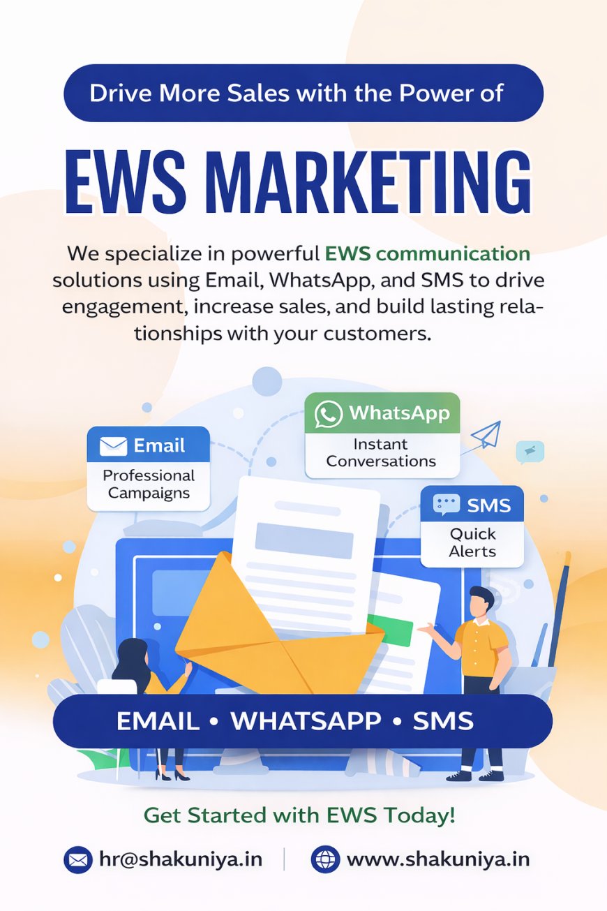 EWS Marketing: Drive More Sales with Email, WhatsApp, and SMS