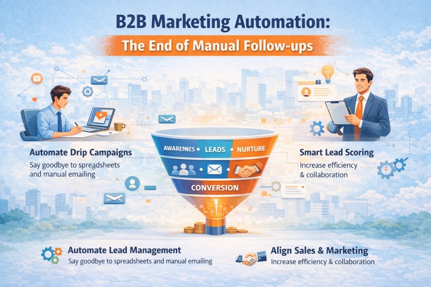 B2B Marketing Automation: End of Manual Follow-ups & Lead Nurturing
