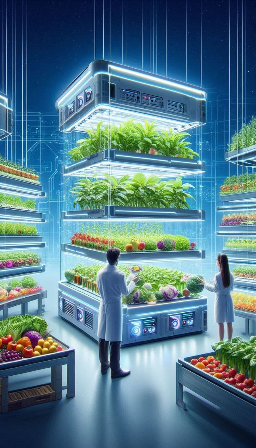 Smart City Living Powered by Vertical Farming Systems