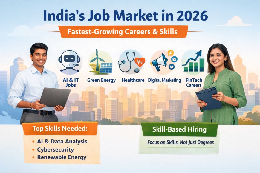 India Job Market 2026: Top Careers & Skills