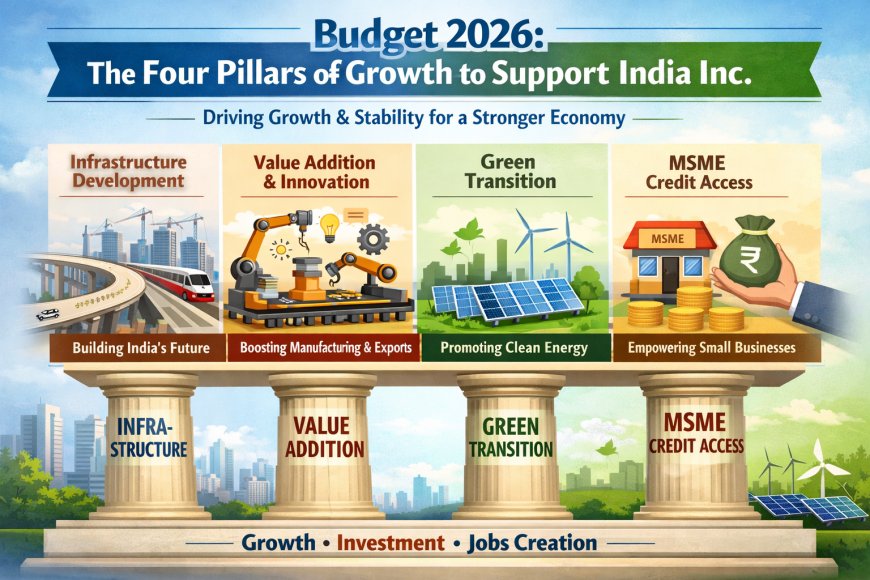 Budget 2026: How can the “Four Pillars of Growth” support India Inc.?