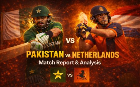 Pakistan vs Netherlands – Match Report and Analysis