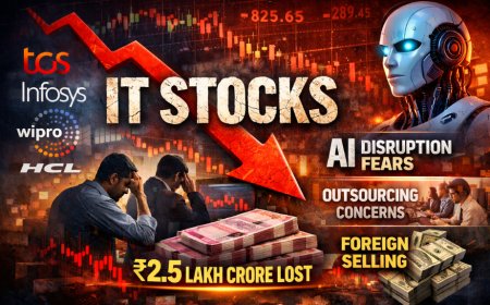IT Stock Crash Shaves ₹2.5 Lakh Crore Off Market Value