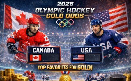 Canada and USA Lead Men’s Hockey Gold Odds at 2026 Winter Olympics