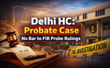 Delhi High Court: Probate Case No Bar to FIR Probe Rulings