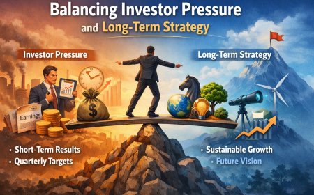 Balancing Investor Pressure and Long-Term Strategy