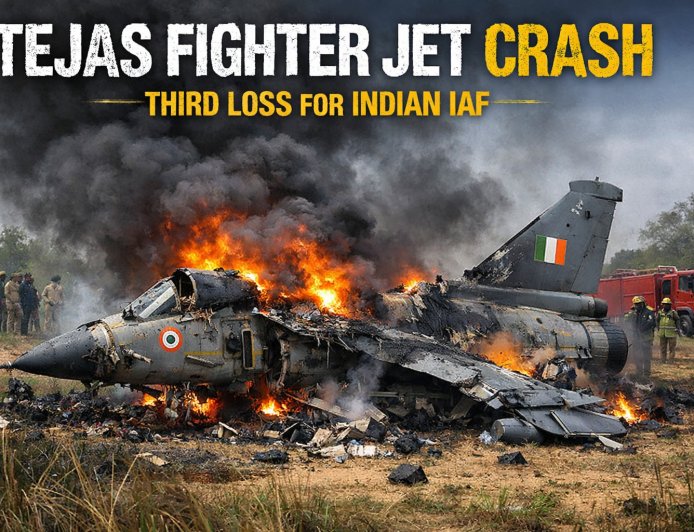 Tejas Fighter Jet Crash: Third Loss in India IAF 3