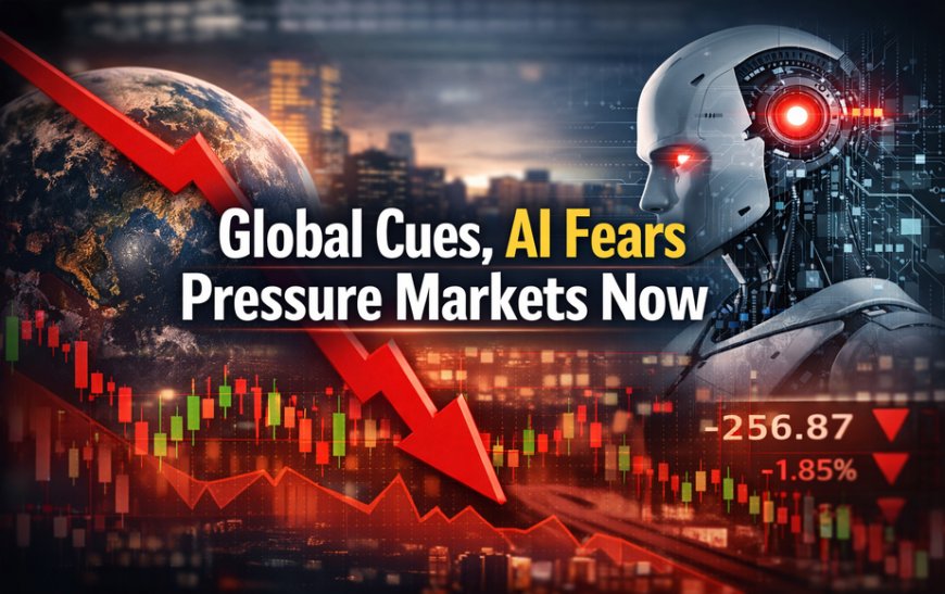 Global cues, AI fears pressure markets now