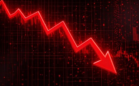 Sensex Crash as Nifty Falls Below Key Level Amid Market Panic