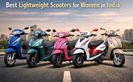 5 Best Lightweight Scooters for Women in India 2026
