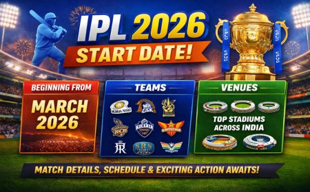 IPL 2026 Start Date: Teams, Venues and Match Details