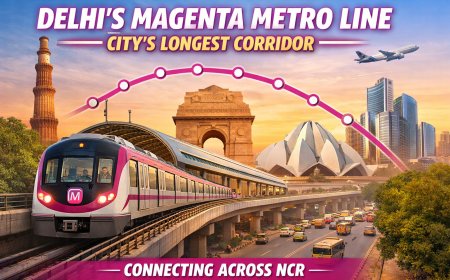 Delhi Magenta Metro Line Becomes NCR Longest Route