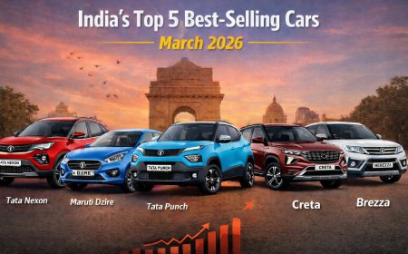 India’s Top 5 Best-Selling Cars List - March 2026