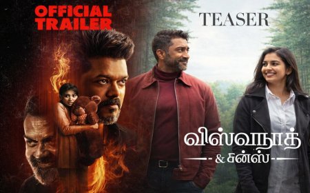 South cinema buzzes: Vishwanath teaser, Jana Nayagan update, celebrity highlights.