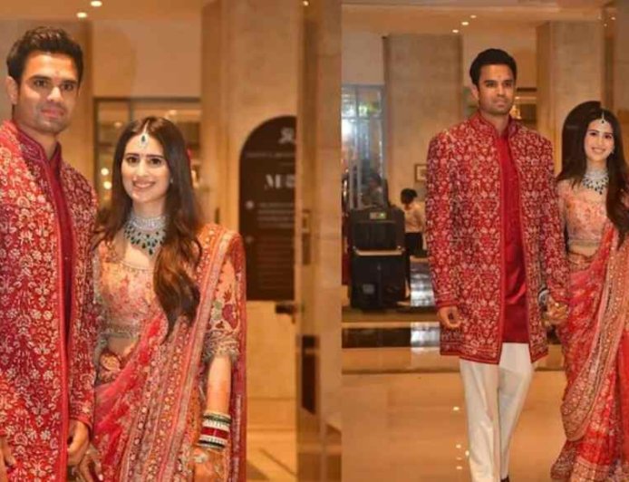 Arjun Tendulkar Wedding: Sara Stuns in Manish Malhotra Saree
