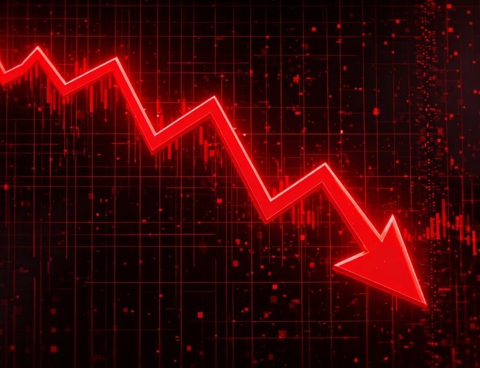 Sensex Crash as Nifty Falls Below Key Level Amid Market Panic