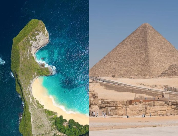 Pyramids of Giza, Nusa Penida Tourism Growth Trends