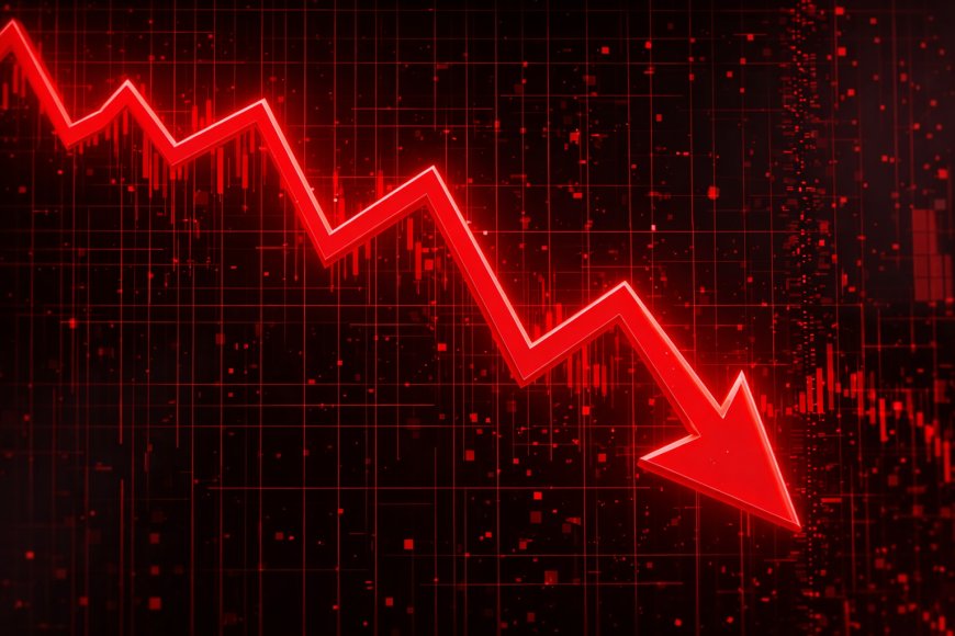 Sensex Crash as Nifty Falls Below Key Level Amid Market Panic
