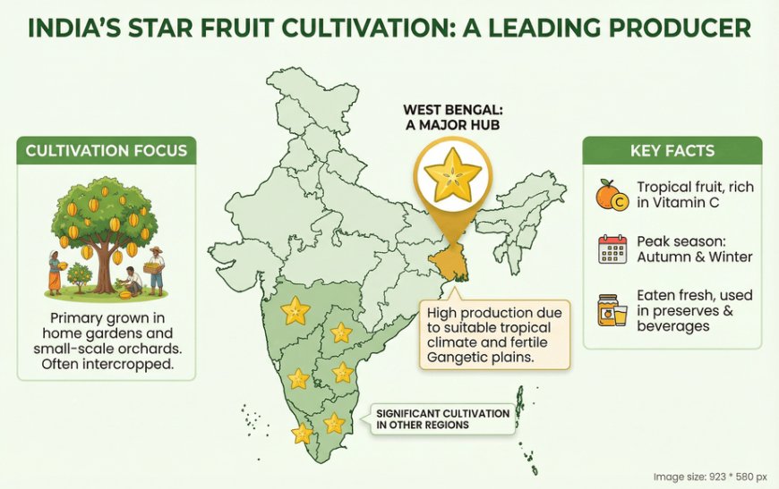 Which State Leads Star Fruit Production in India