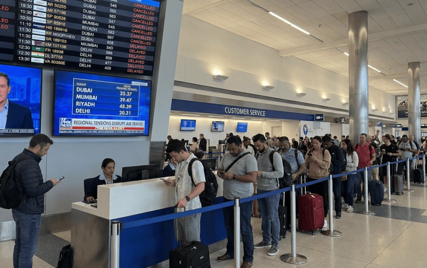 India Middle East Flights Disrupted Amid Tensions