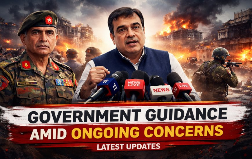 Government guidance amid ongoing concerns